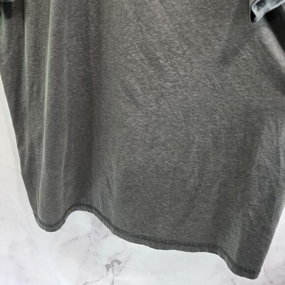 Carhartt T Shirt Mens 2XL Gray Pocket Relaxed Fit Short Sleeve Raglan Delmont - Picture 7 of 12